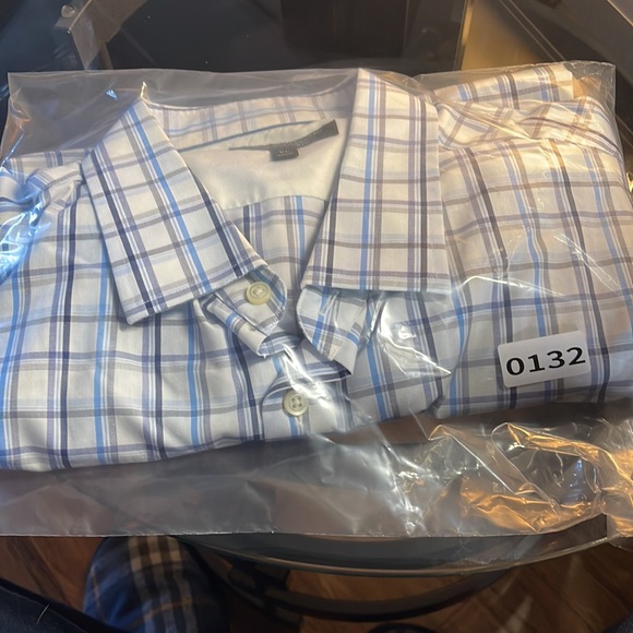 Banana Republic Dress Shirt NON-Iron Slim Fit - XL - Picture 7 of 7